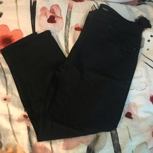 Black denim jegging 18W Ava and Viv